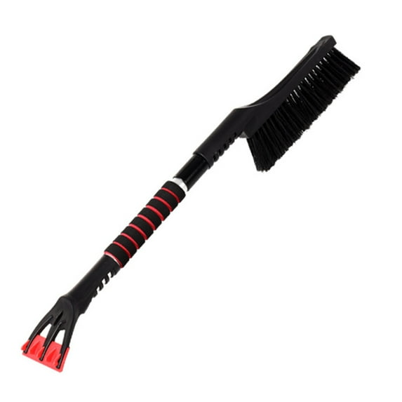 Wovilon Multifunctional Ice Scraper And Snow Remover 14039 50" Crossover Super Duty Extendable Snowbroom With Pivoting Head And Integrated Ice Scraper