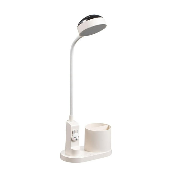 Wovilon Multifunctional Pen Holder Table Lamp Student Dormitory Eye Protection Study Table Lamp Desktop Bedroom Romantic Projection Night Light