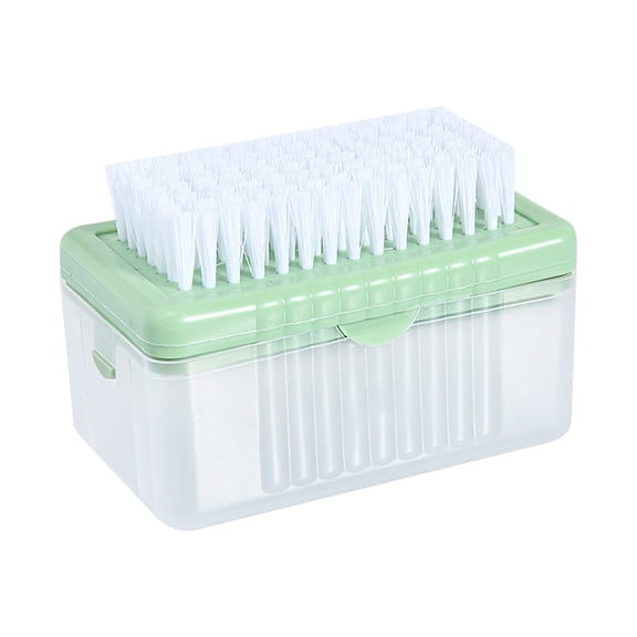 Wovilon Multifunctional Soap Bubble Box Free Hand Rubbing Toilet Creative Roller Plus Size Soap Box With Laundry Brush