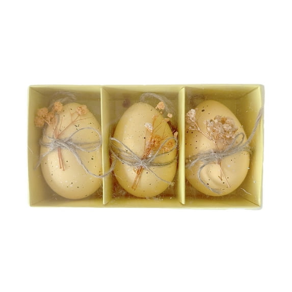 Wovilon New Easter Blow Molded Egges Simulation Egges Decoration Boxed Pendant Holiday Gift Decorations