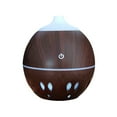 thumbnail image 1 of Wovilon New Portable Colorful Wood Grain Essential Oil Diffuser Led Aromatherapy Humidifier, 1 of 4