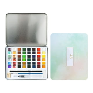 8-Color Watercolor Paint Tray, Birthday, Basic Art Supplies, 1 Piece