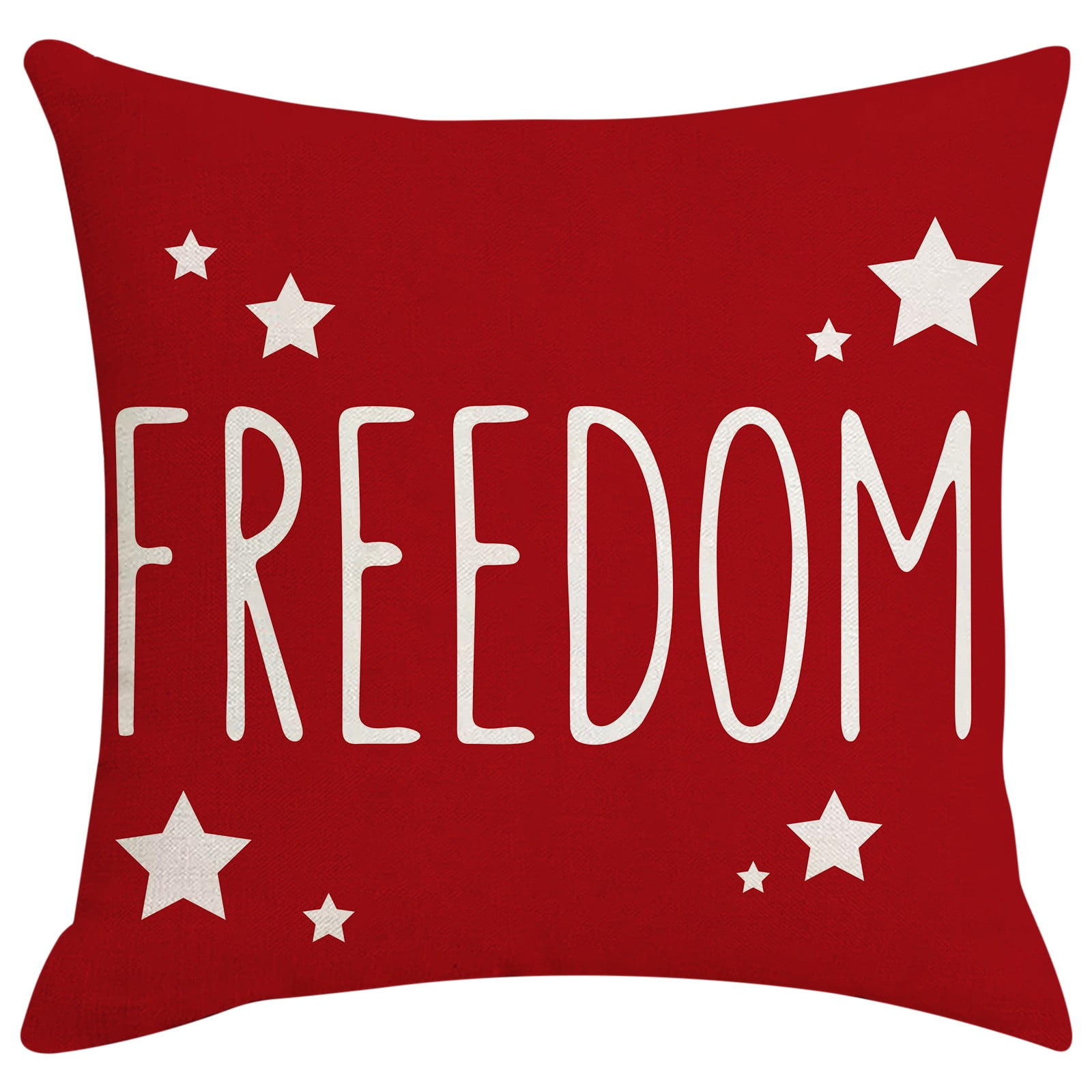 Wovilon Patriotic Throw Pillow Covers 17 X 17 Inch Independence Day
