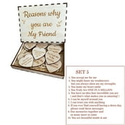 Wovilon Personalized Best Friend Gifts for Women Unique Sentimental Box, 16 Reasons Why You Are My Best Friend Cute Birthday Gifts for Her Women, Friendship & Bestie Gifts for Women Friends