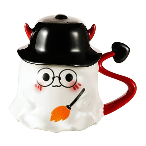 Wovilon Personalized Ghost Mug Halloween Ghost Demons Mug