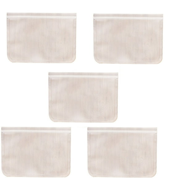 Wovilon Peva Frosted Food Sealed Bag Self Sealing Storage Bag Fruit Preservation Package