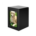 thumbnail image 1 of Wovilon Photo Frame Wood Memorial Pet Urn-Pet Cremation Box,Pet Urns, Holds Up To 30 Cubi-C Inches Of Ashes - Cremation Urn For Cat, Dog, 1 of 8