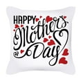 thumbnail image 1 of Wovilon Pillows Throw Pillows Mother'S Day Pillowcase Love Peach Skin Sofa Pillowcase Office Cushion Cover, 1 of 2