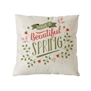 Wovilon Pillows Throw Pillows Pillow Covers Mother'S Day Pillowcase Rabbit Theme Living Room Sofa Pillowcase