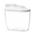 thumbnail image 1 of Wovilon Airtight Cereal & Dry Food Storage Container - Bpa Free Plastic Kitchen And Pantry Organization Canisters For, Flour, Sugar, Rice, Nuts, Snacks, Pet Food & More, 1 of 5