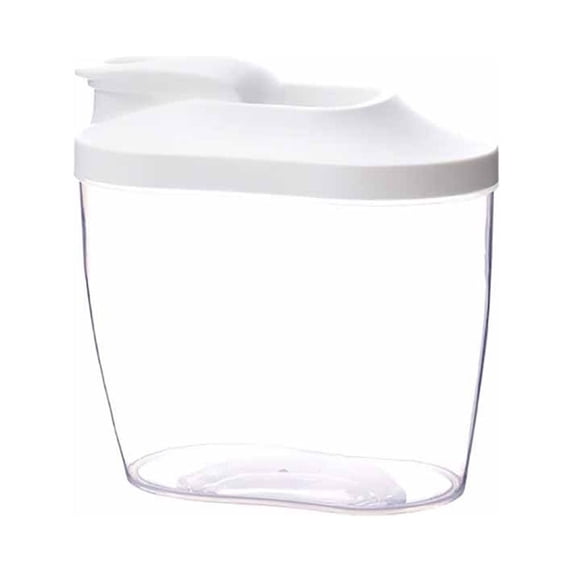 Wovilon Airtight Cereal & Dry Food Storage Container - Bpa Free Plastic Kitchen And Pantry Organization Canisters For, Flour, Sugar, Rice, Nuts, Snacks, Pet Food & More
