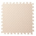 thumbnail image 1 of Wovilon Plastic Foam Floor Mat 11.81Inch Square Puzzle Eco-Friendly Carpet Foam Play Mat Foam Floor Tiles Kids Play Mat - Khaki, 1 of 5