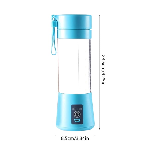 Wovilon Portable Blender, Pink Blue Green Purple Available, One Button Double Click Start, Perfect for Gym Camping Office Making Smoothies Juice