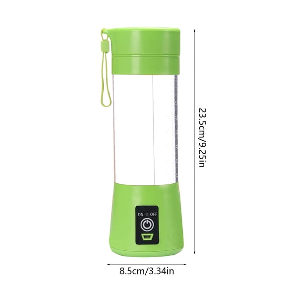 Wovilon Portable Blender, Pink Blue Green Purple Available, One Button Double Click Start, Perfect for Gym Camping Office Making Smoothies Juice
