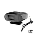 thumbnail image 1 of Wovilon Portable Fan Desk Fan Small Fan Mini Fan Car 24V Vehicle Cooling Fan Hot Warm Heater Windscreen Demister Defroster, 1 of 8