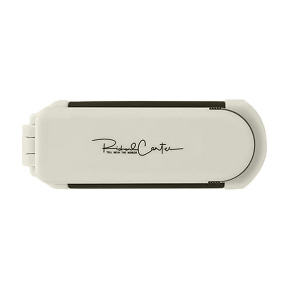 Wovilon Portable Foldable Breath Cushion Comb With Mirror For Women Mini Pull-out Mirror 180 Degree Foldable And Portable