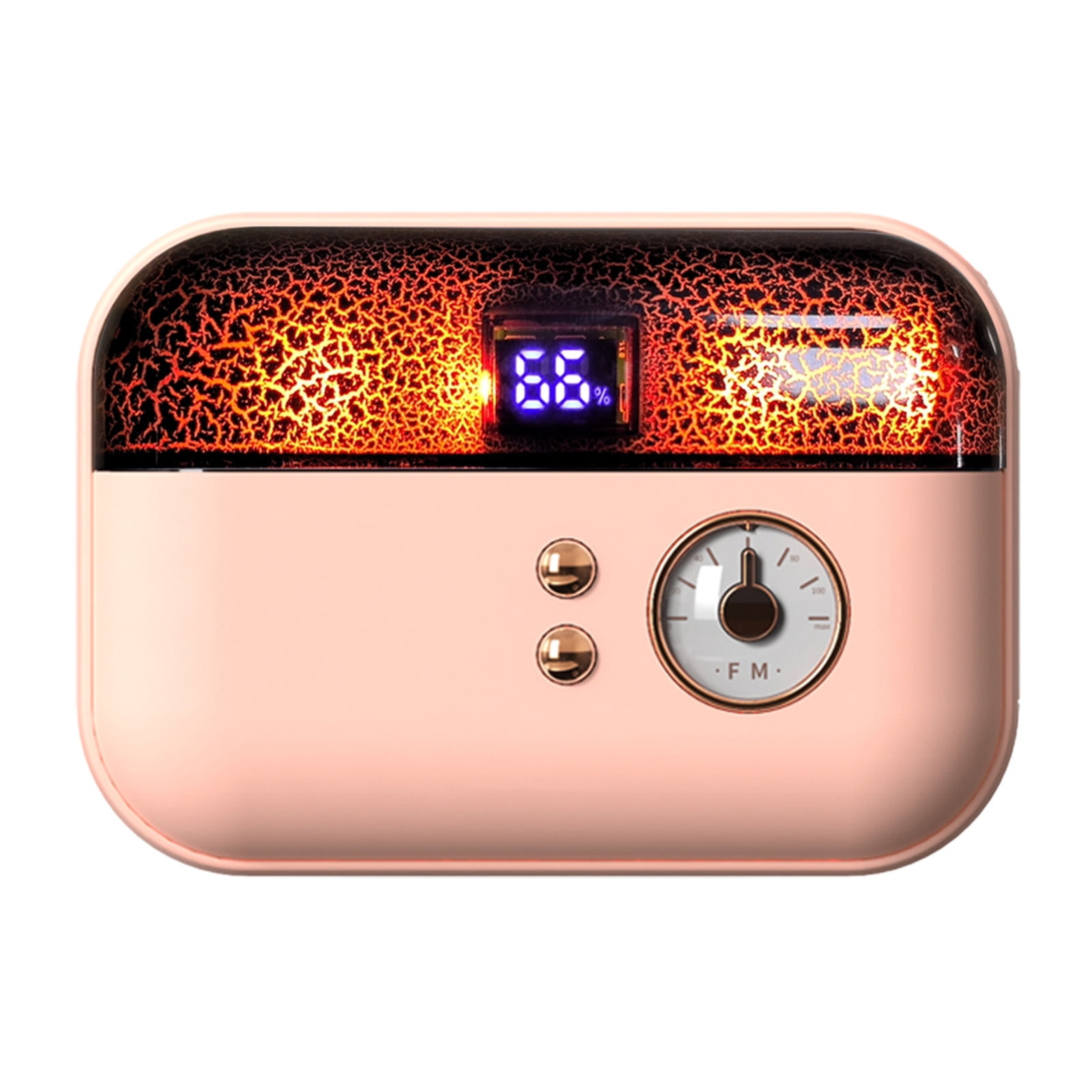 Wovilon Portable Hand Warmer, Power Bank Rechargeable USB Hand Warmer Heater ,Double-Side Heating＆3 Gears , For Skiing Climbing Hiking Winter