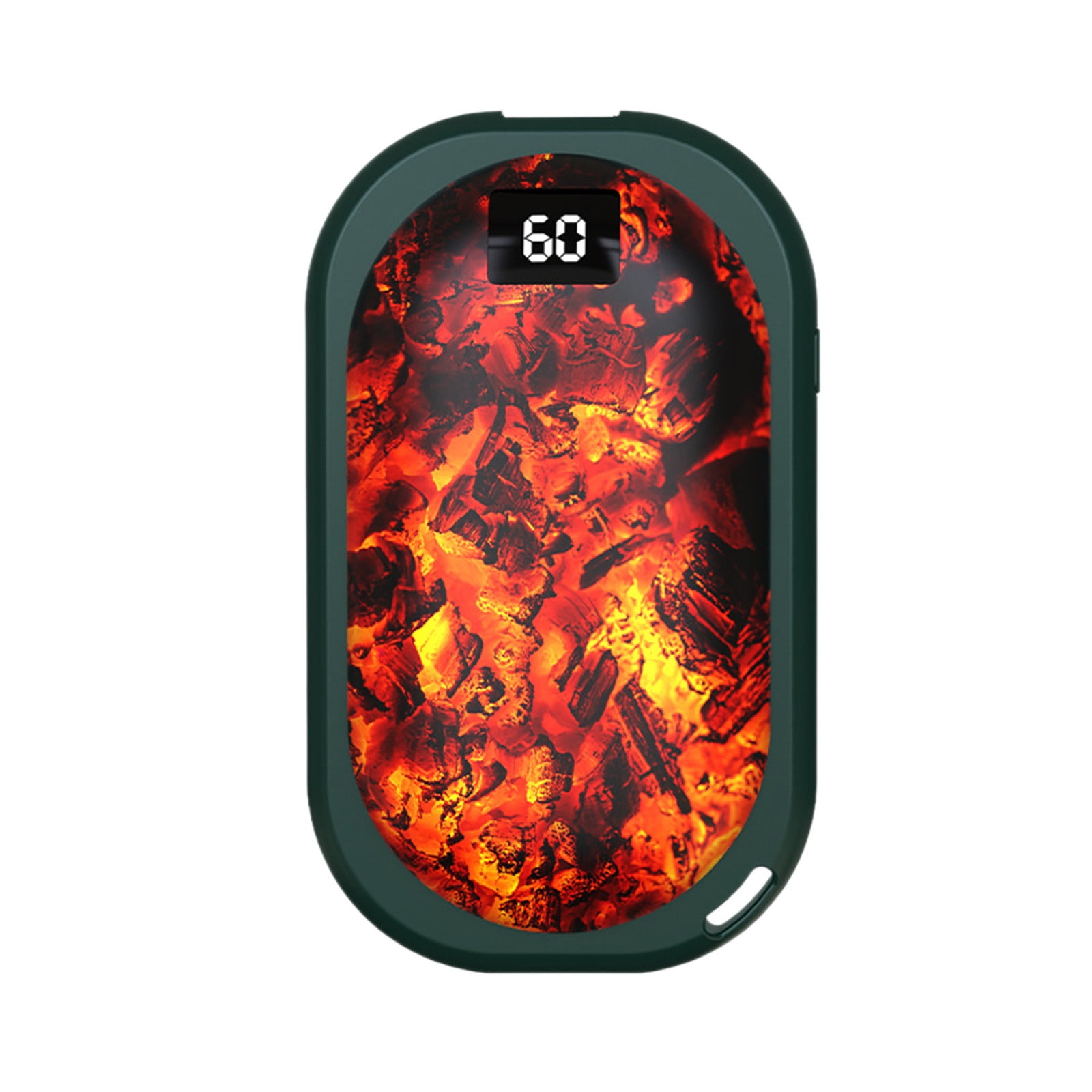 Wovilon Portable Hand Warmer Power Bank Rechargeable USB Hand Warmer Heater Double Side Heating 3 Gears For Skiing Climbing Hiking Winter