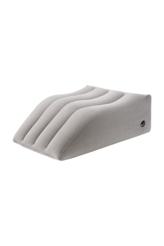 Portable Inflatable PVC Wedge Leg Pillow Multifunctional Triangular Cushion For Leg And Waist Support Ideal For Travel Office And Home Adjustable