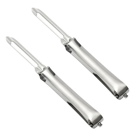 Wovilon Potato Peelers 2Pack Of Household Stainless Steel Peeling Knife For Peeling Melons