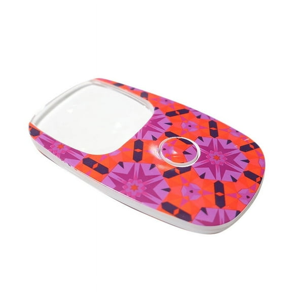 Wovilon Printed Glass Handheld 5x High-definition LED With Light Glass For Elderly Reading And Newspaper Reading Tools