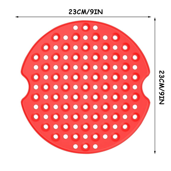 Wovilon Reusable Air Fryer Lining Square Non-Stick Pan Silicone Mat Air Fryer Mat Kitchen Gadgets Kitchen Tools