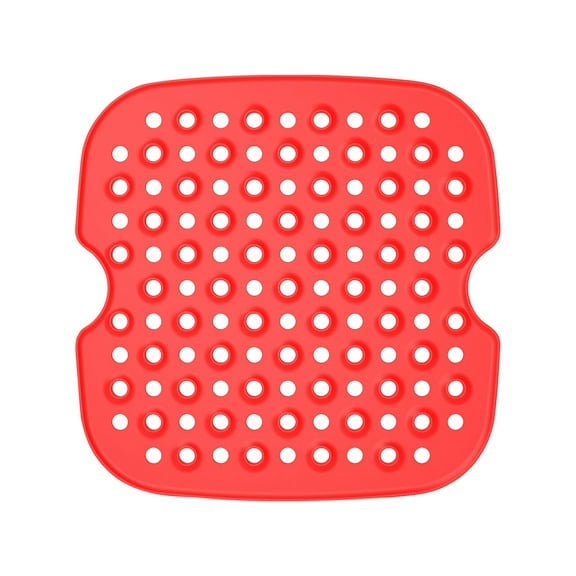 Wovilon Reusable Air Fryer Lining Square Non-Stick Pan Silicone Mat Air Fryer Mat Kitchen Gadgets Kitchen Tools