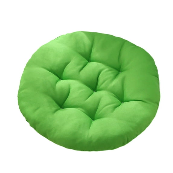 Wovilon Round Floor Pillow Cushions, Pillow Soft Thicken Seating Cushion Tatami for Yoga Living Room Coffee Sofa Balcony Kids Outdoor Patio Furniture Cushions, 40 x 40cm, Green