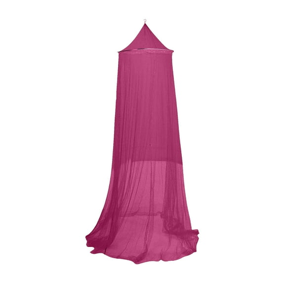 Wovilon Round Lace Insect Bed Netting Curtain Dome Mosquito Net Elegant White