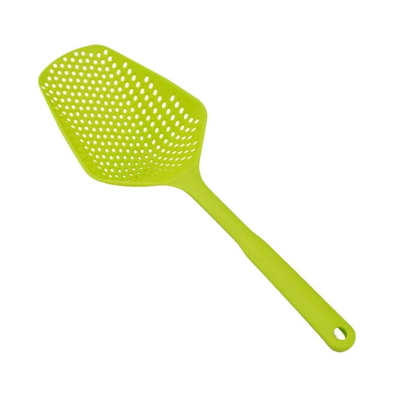 Wovilon Scoop Colander Strainer Spoon, Slotted Spoon For Cooking, Heat Resistant Kitchen Cooking Utensils, Kitchen Spoon Strainer With Handle, Water Leaking Shovel Colander For Cooking