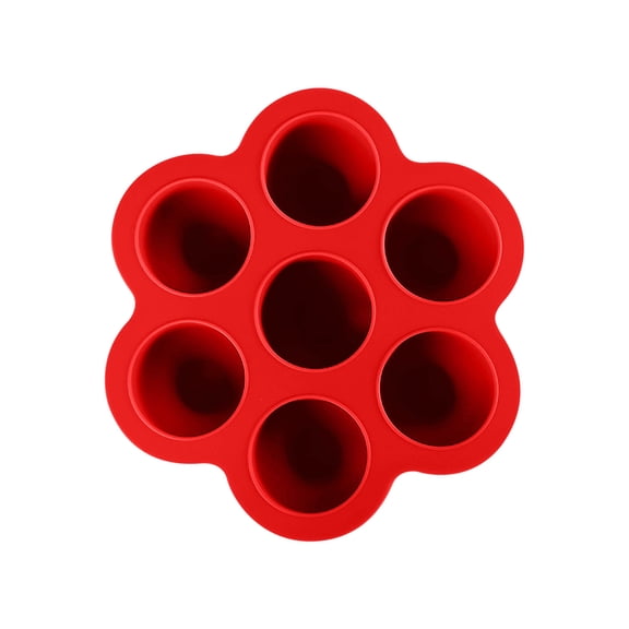 Wovilon Seven-Hole Silicone Popsicle Silicone Supplementary Box Diy Homemade Ice Cream Stick Ice Ice Box Popsicle Ice Box