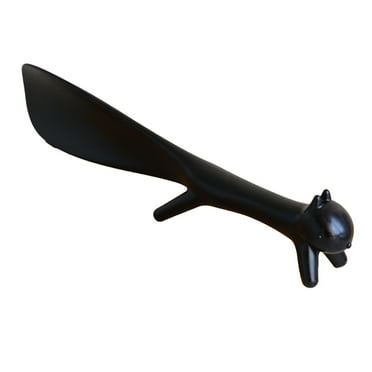 Wovilon Shoe Horn Portable Shoe Horn Children's Shoe Horn Plastic Short Shoe Horn Cute Squirrels
