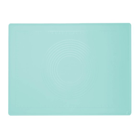 Wovilon Silicone Baking Mat, 19.7" X 15.7" Extra Thick Large Non Stick Sheet Mat with Non-Slip Dough Rolling Mat,Reusable Food Grade Silicone Counter Mat for Making Cookies,Macarons,Bread And Pastry