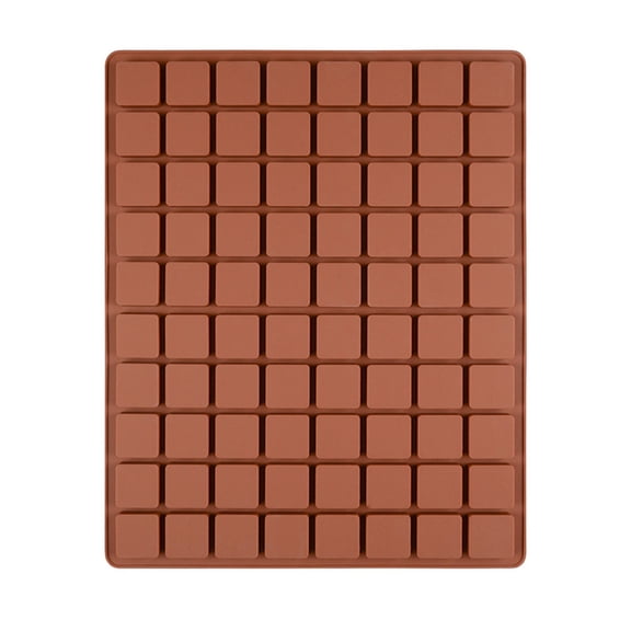 Wovilon Silicone Cake Molds For Baking Silicone 80 Cavity Small Square Mould Diy Chocolate Cupcake Cake Muffin Baking