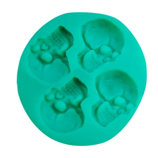 Skull Silicone Cookie Mold – Artesão Cookie Molds