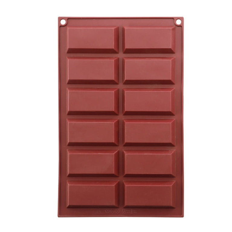 Wovilon Silicone Mold for Chocolate Baking Pan Candy Molds Silicone Baking Molds for Cake Brownies Topper