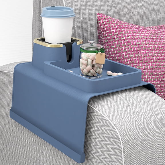 Wovilon Silicone Sofa Armrest Cup Holder Sofa Cup Holder Multifunctional Creative Life Cup Holder Beverage Coffee Sofa Support Frame