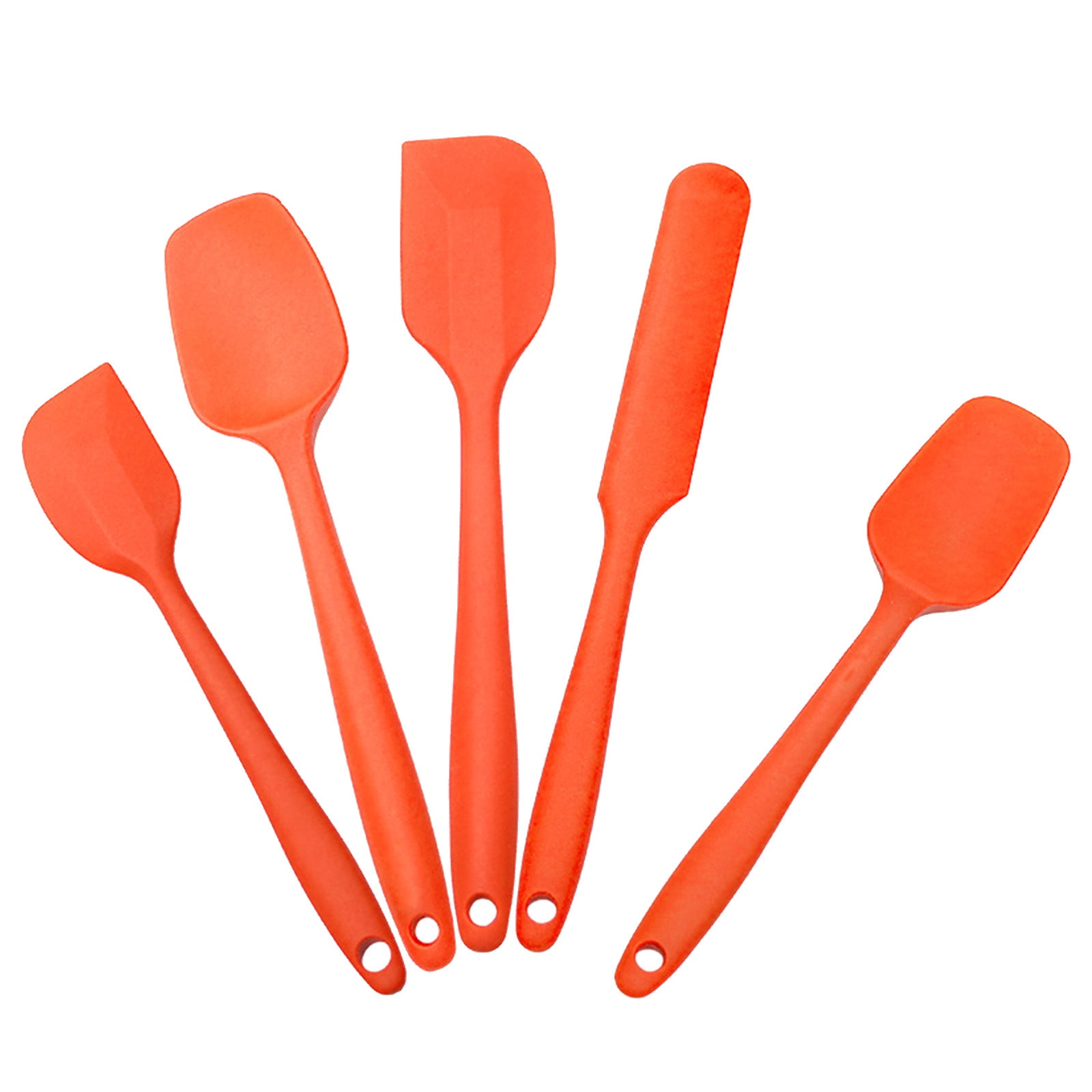 Wovilon Silicone Spatula Set, 5Pieces Heat Resistant Kitchen Utensils