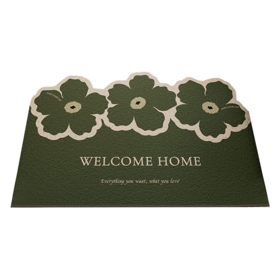 Wovilon Silk Mat For Home Entryway Non-Slip Wear-abrasion Customizable Mud Scraper Doormat