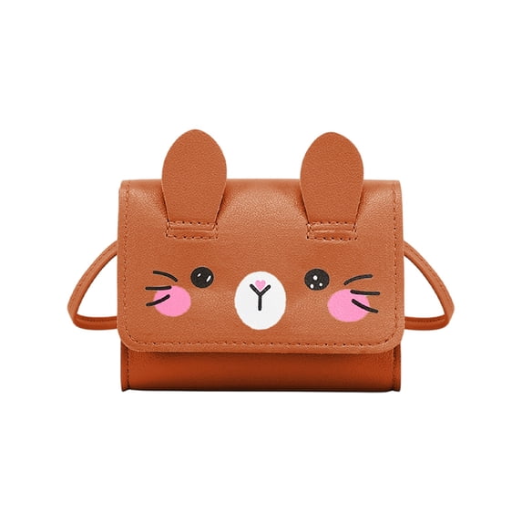 Wovilon Small And Cute Mini Western-style Children's Coin Purse