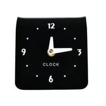 Wovilon Small Clock Decorative Ornaments Desktop Clock Living Room Modern Easy Tabletop Desktop Clock Home Decoration Batteries Are Not Included