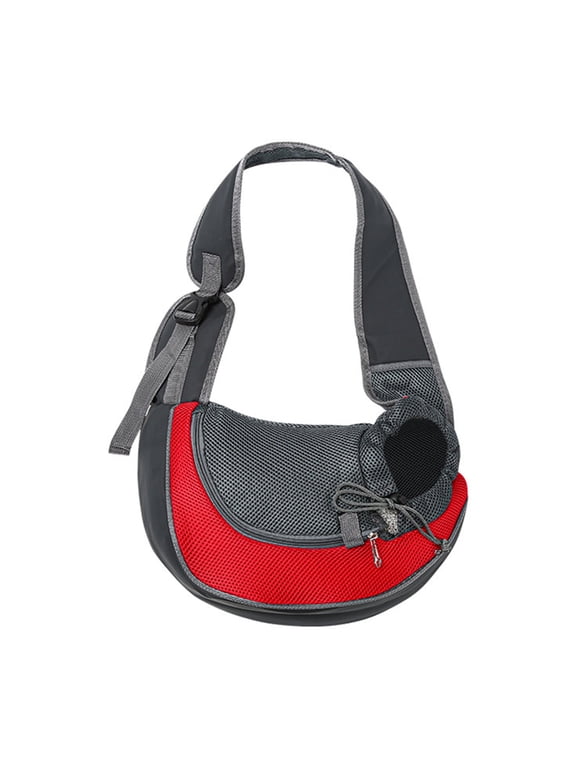 Amazing Sling Pet Carrier - Reversible Mesh Travel Tote Shoulder Sling Bag for Dogs Cats Pet (2U106)