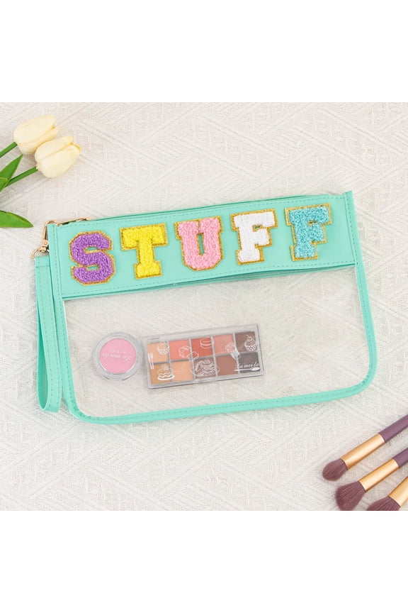 Snack Storage Bag Transparent Zipper Bag Handheld Makeup Bag Portable Waterproof Toilet Bag