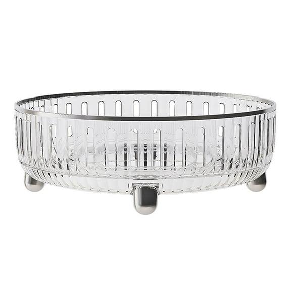 Wovilon Snack Tray, Fruit Tray, 5 Segmented Candy Containers Used For Nut Candy, Dried Fruit Food Storage Organizer Compartment Dried Fruit Tray, Food And Frui