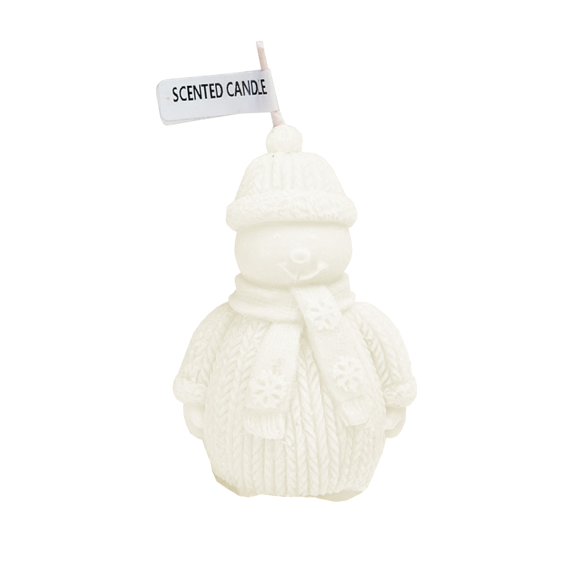 Wovilon Snowman Scented Candle Gift Set Creatives Gift Set Christmas Gift Brithday Gift Decorations