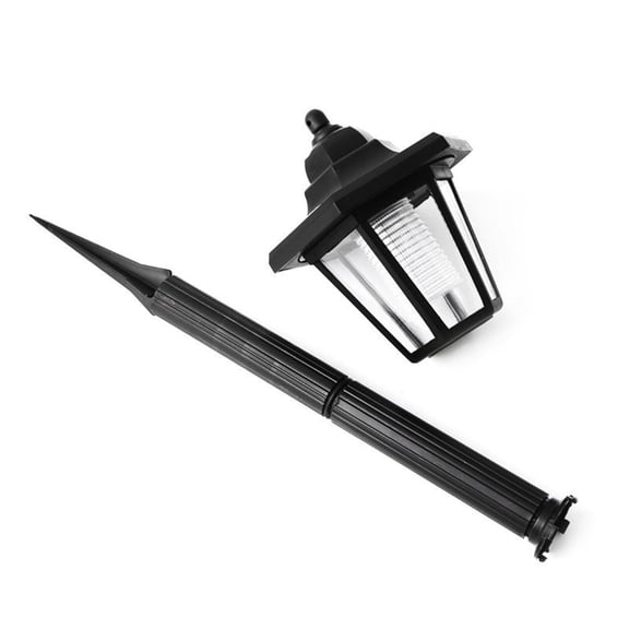 Wovilon Solar Power Led Way Wall Mount Garden Fence Outdoor Lamp Light Solar Garden Lights Powered Waterproof