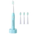thumbnail image 1 of Wovilon Sound Rechargeable Toothbrush For Adults And Kids,Travel Toothbrush With 4 Brush Heads,5 Modes PowerToothbrush, WIth Magnetic Base Charging, 1 of 7