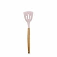 thumbnail image 1 of Wovilon Spatulas Heat Resistant Silicone Wooden Spatula Cooking Utensils Non-Stick Spatula Kitchenware For Kitchen, 1 of 2
