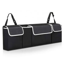 Wovilon Storage Bags Deluxe Car Backseat Trunk Organizers, Car Trunk Tidy Storage Bags With Lids For