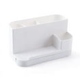 thumbnail image 1 of Wovilon Storage Bags Desk Organizer Pen Holder With Rotating Drawer Home Office Desktop Storage Box, 1 of 5